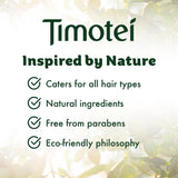 TIMOTEI 300ML SHAMPOO PURIFYING GREEN TEA EXTRACT