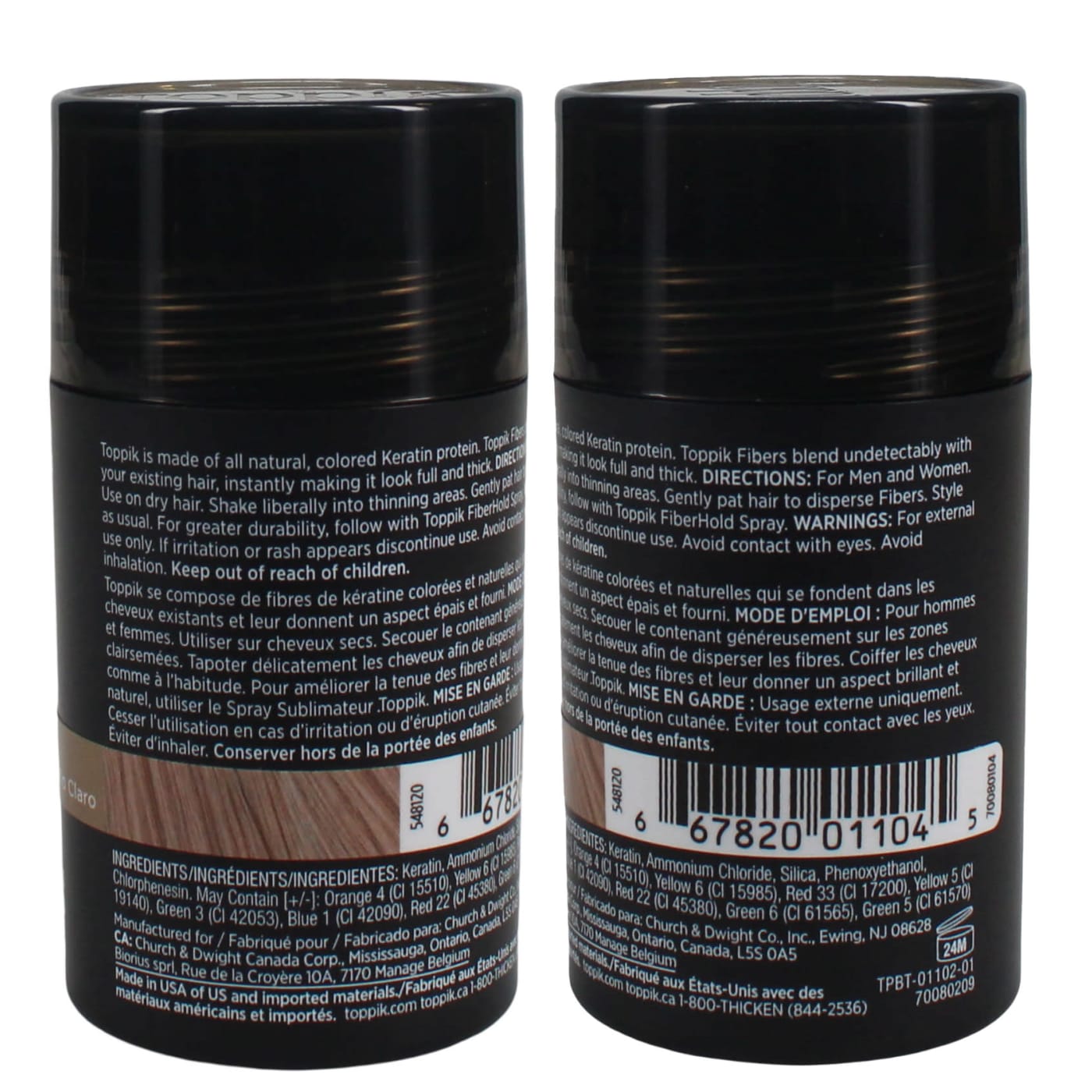Toppik 12g Hair Fibres Light Brown