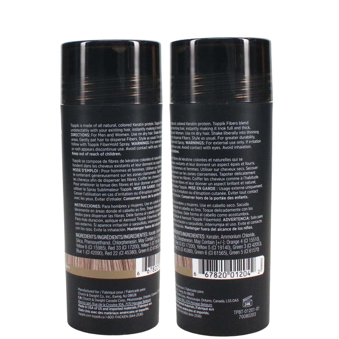 Toppik 27.5g Hair Fibres Light Brown