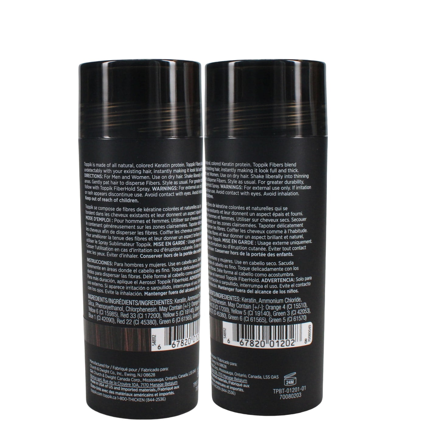 Toppik 27.5g Hair Fibres Dark Brown