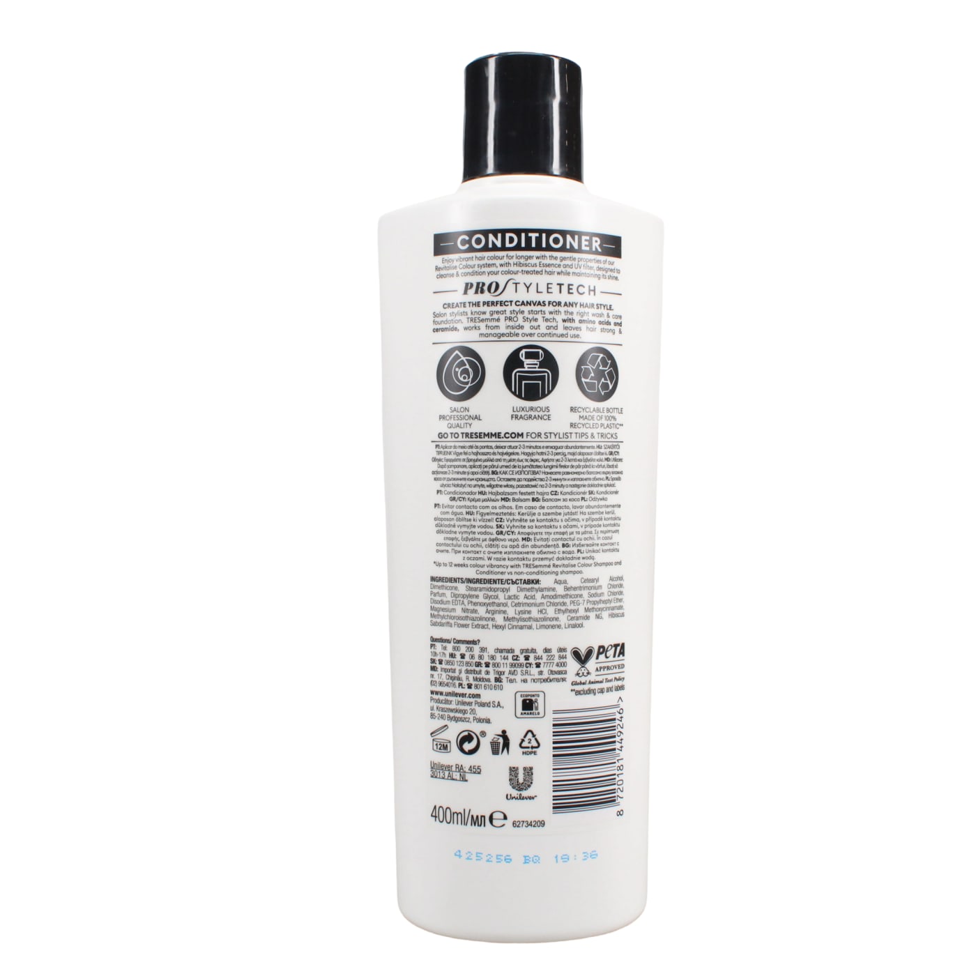 TRESEMME 400ML COND REVITALISE COLOUR