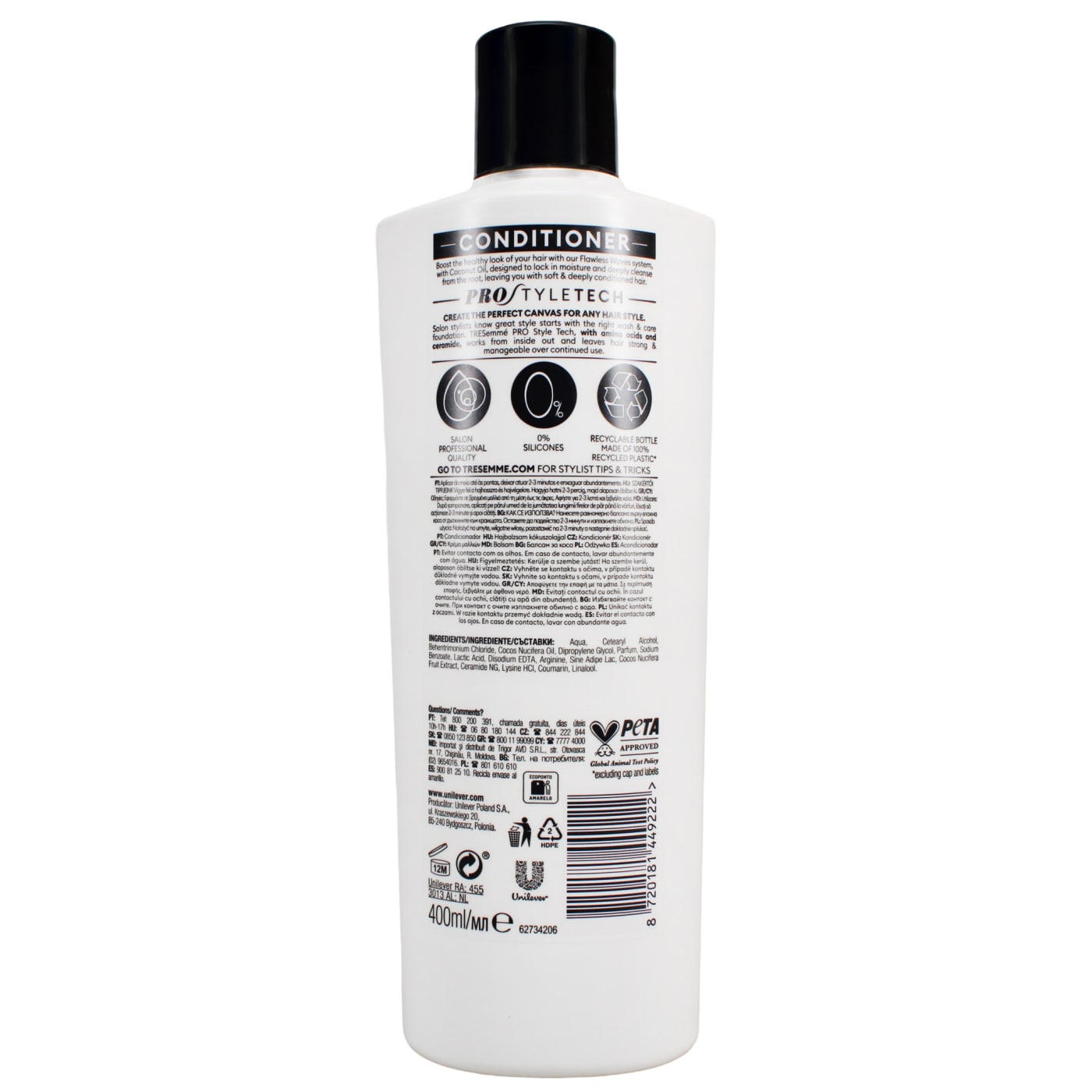 Tresemme 400ml Conditioner Flawless Waves