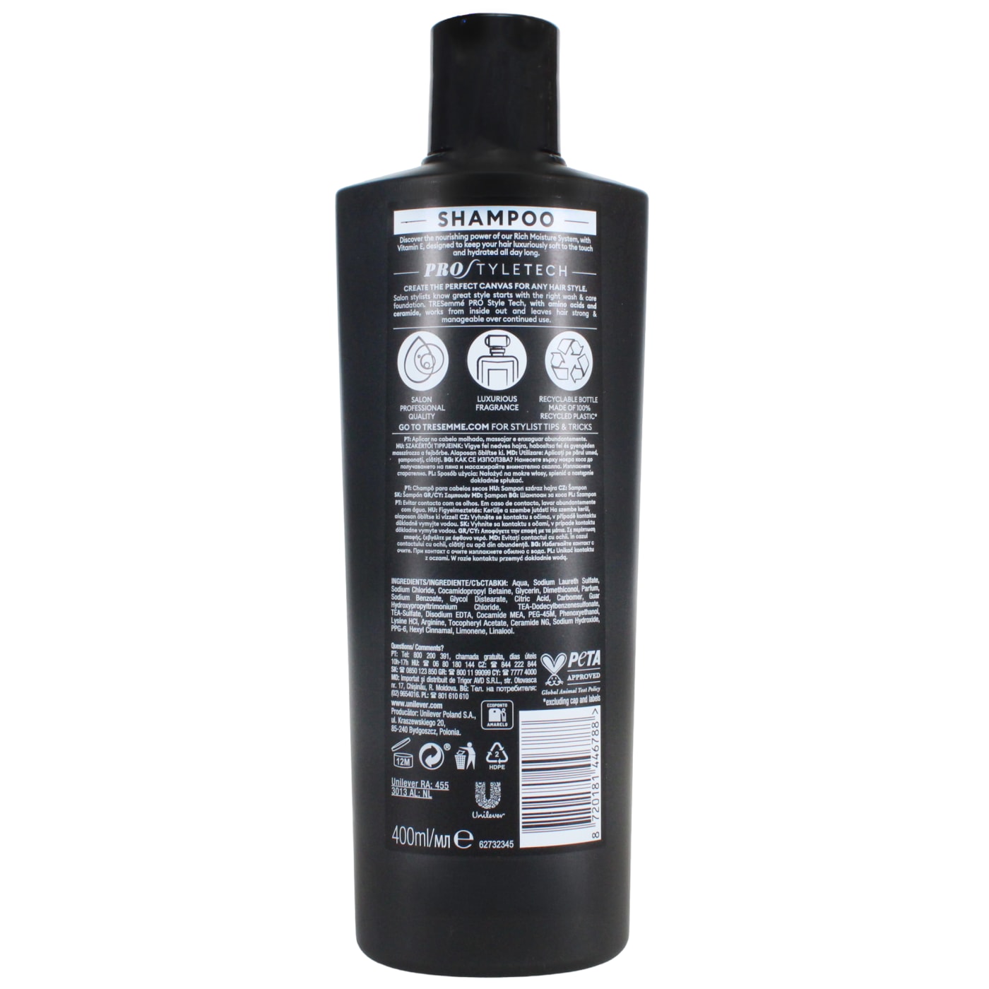 Tresemme 400ml Shampoo Rich Moisture