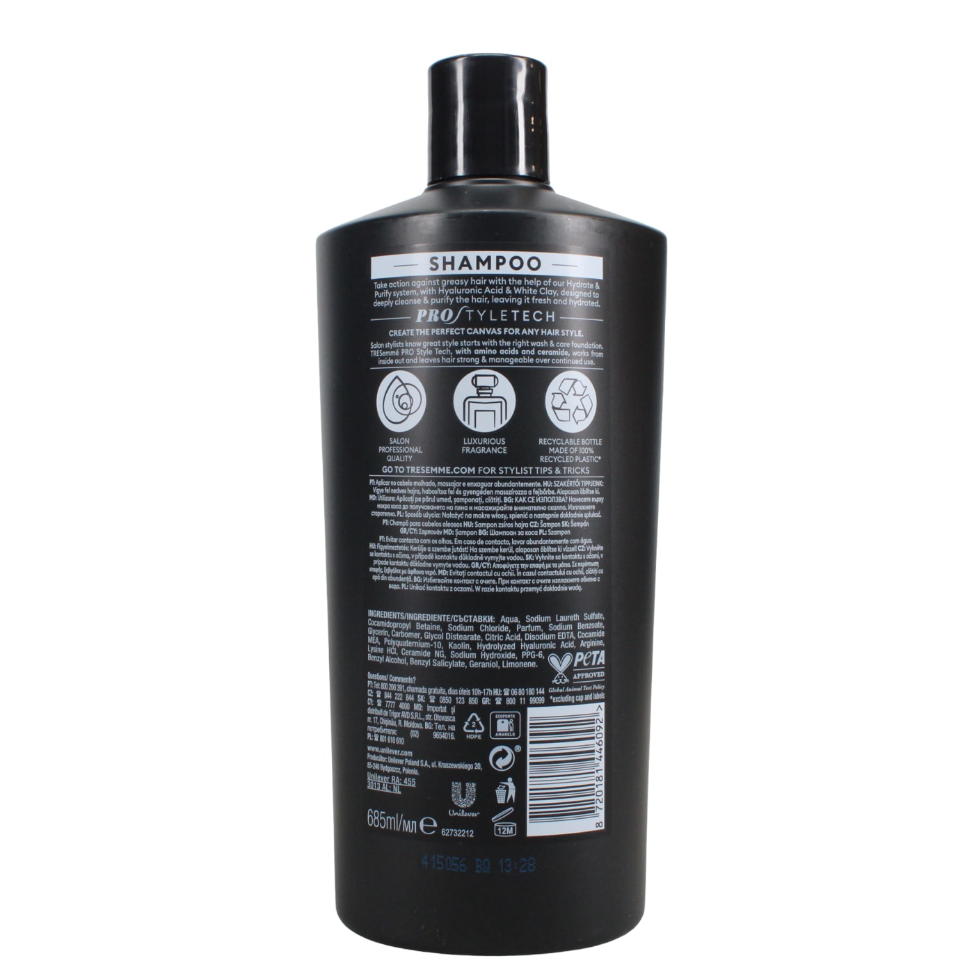 TRESEMME 685ML S/POO PURIFY & HYDRATE