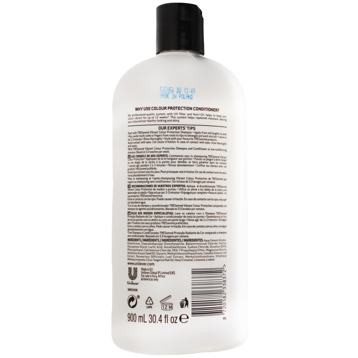 Tresemme 900ml Conditioner Colour Revitalise