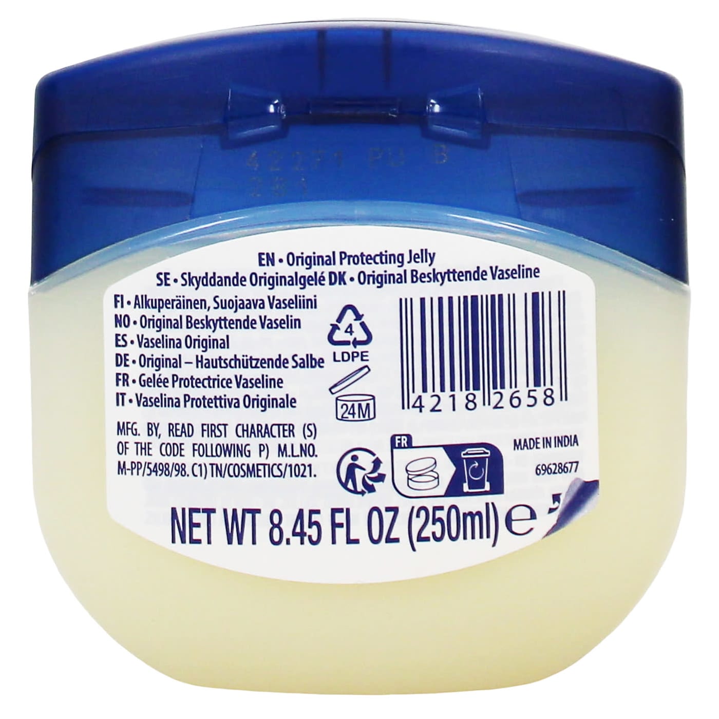 Vaseline 250ml Petroleum Jelly No.3