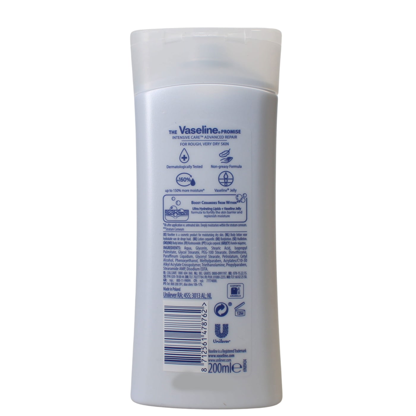 Vaseline 200ml Body Lotion Advance Repair