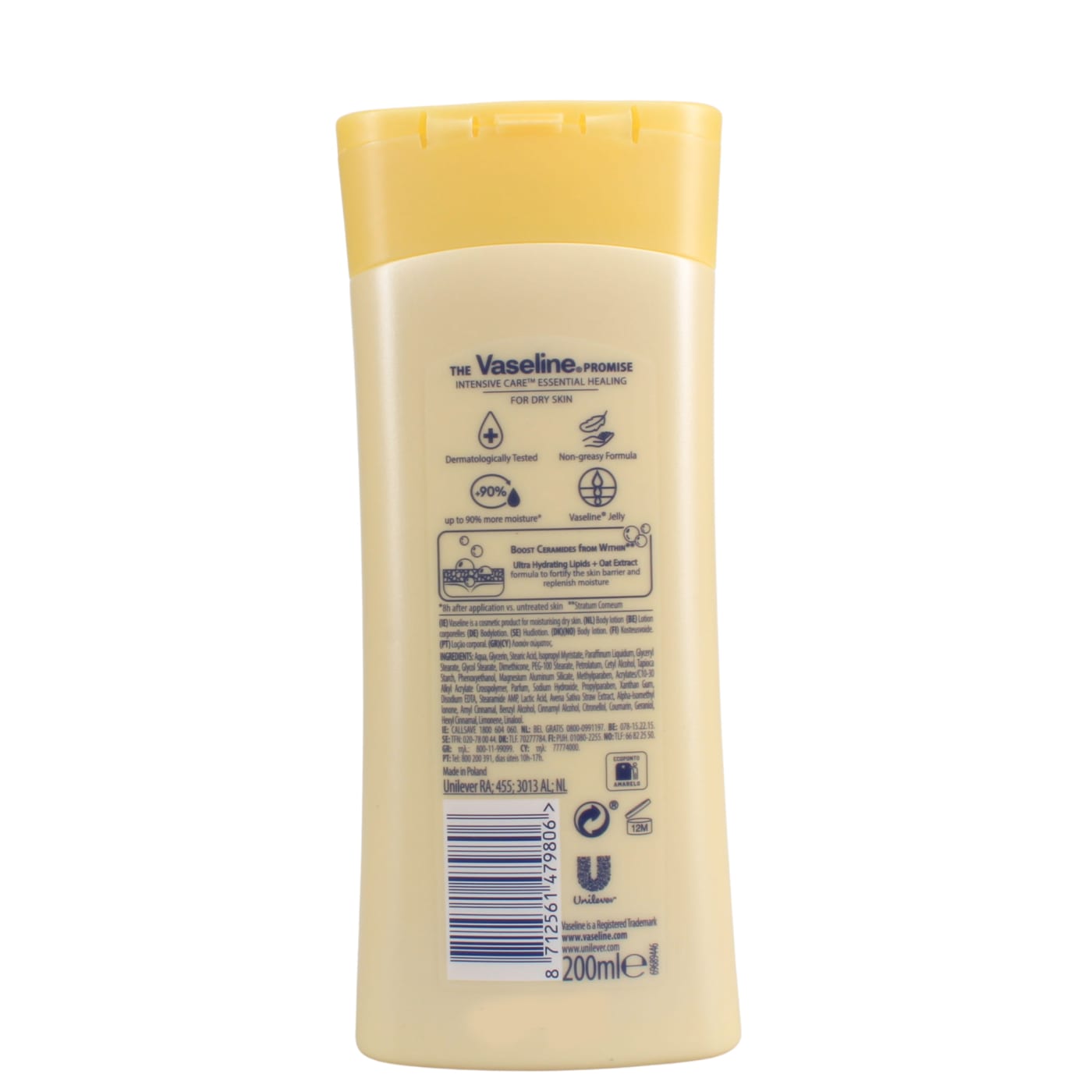 VASELINE 200ML B/LOTION ESSENTIAL HEAL