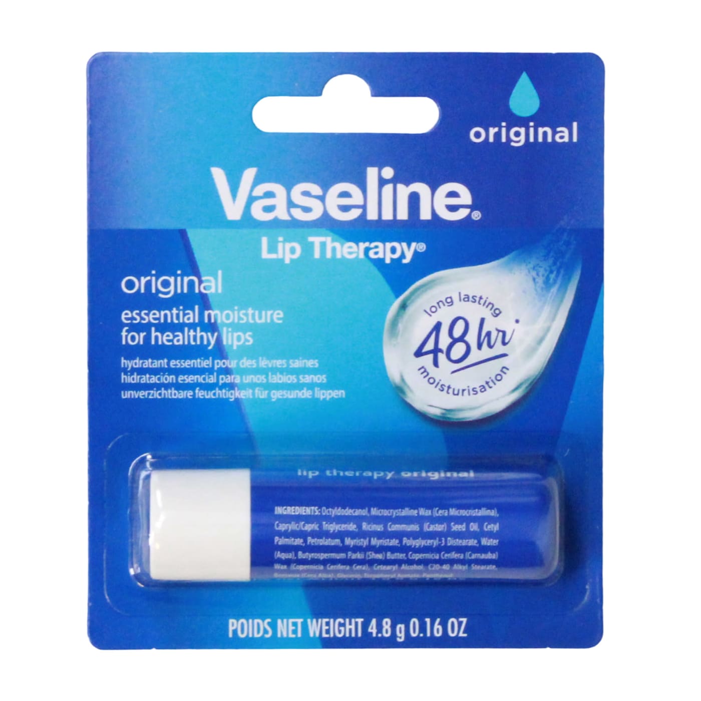 Vaseline 4.8g Lip Care Stick Original