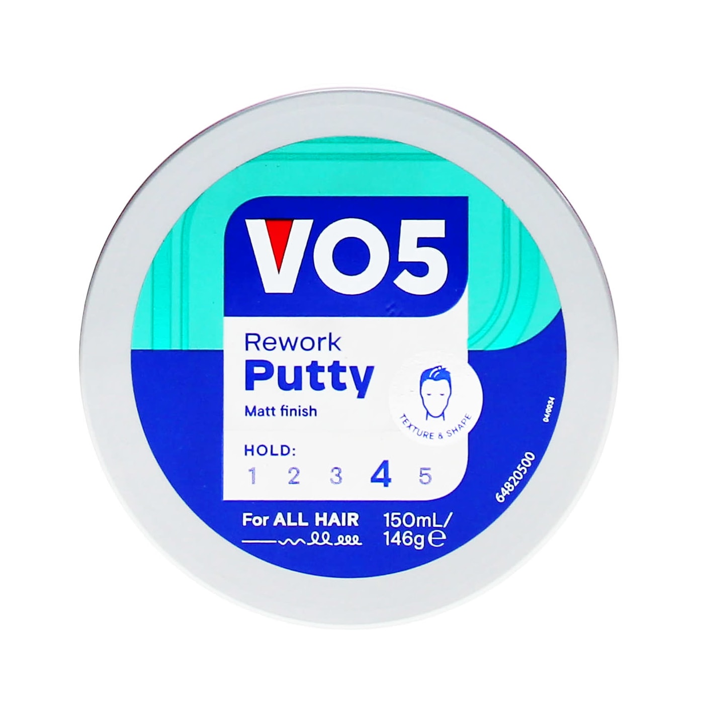 VO5 150ml Putty Xtreme Rework