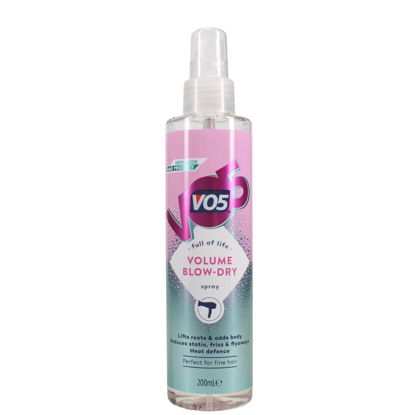 VO5 200ML BLOW DRY SPRAY VOLUME