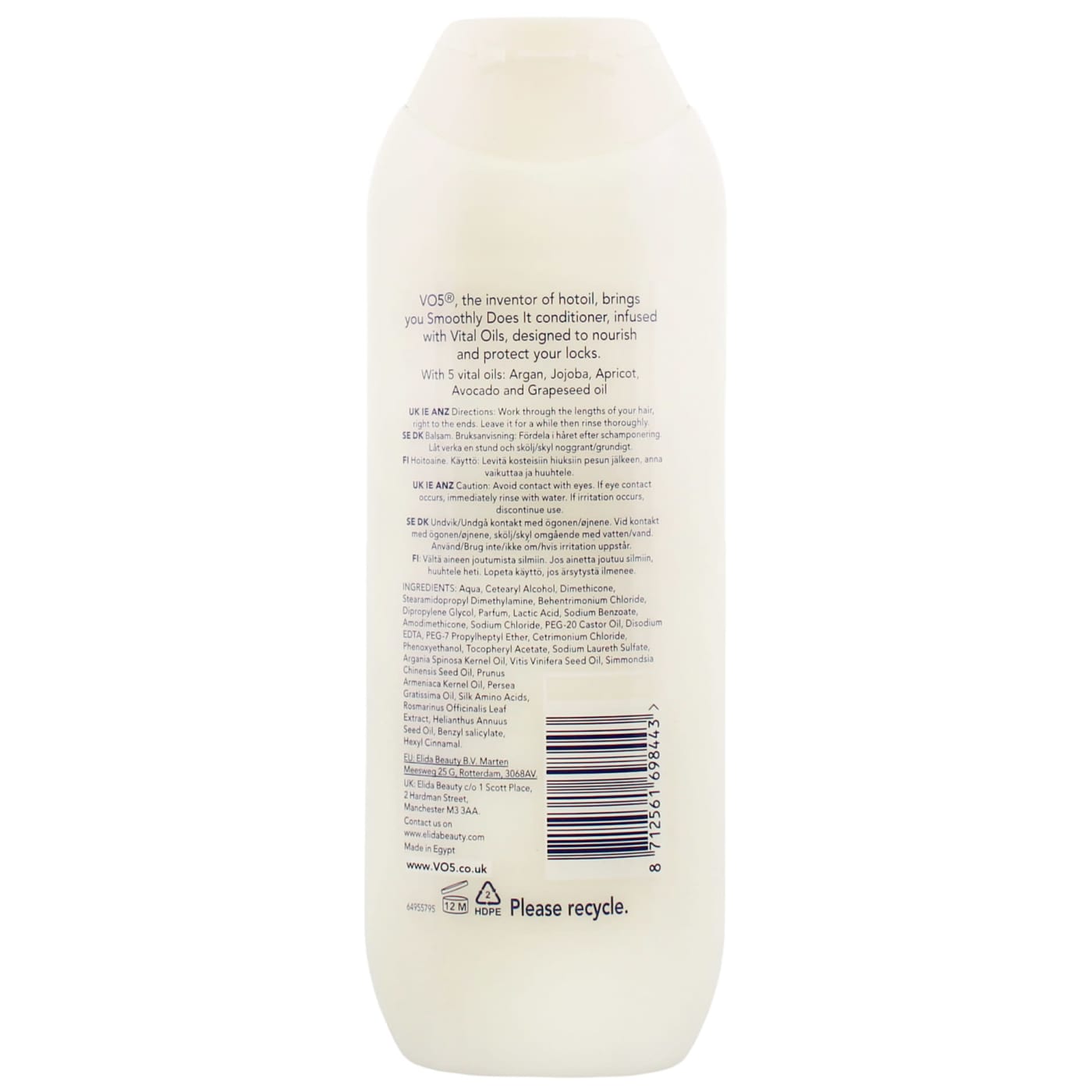 VO5 250ml Conditioner Smoothly Does It