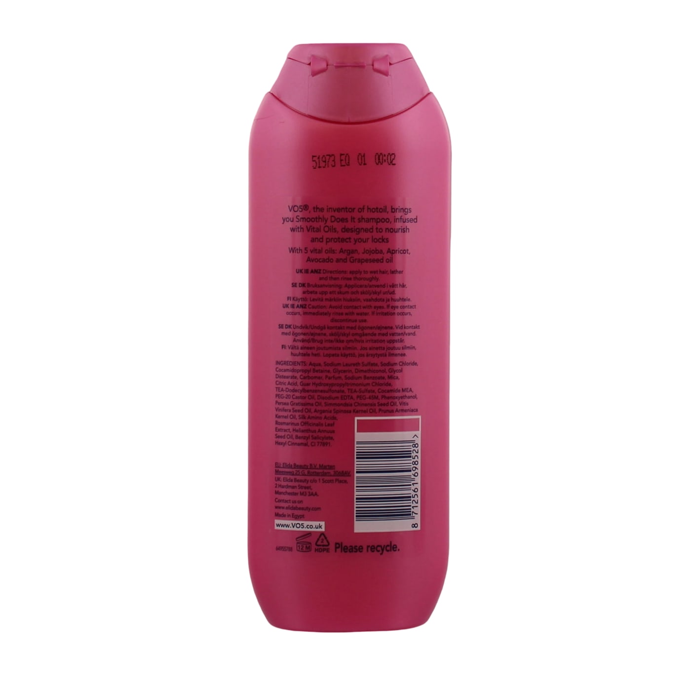VO5 250ml Shampoo Smoothly Does It