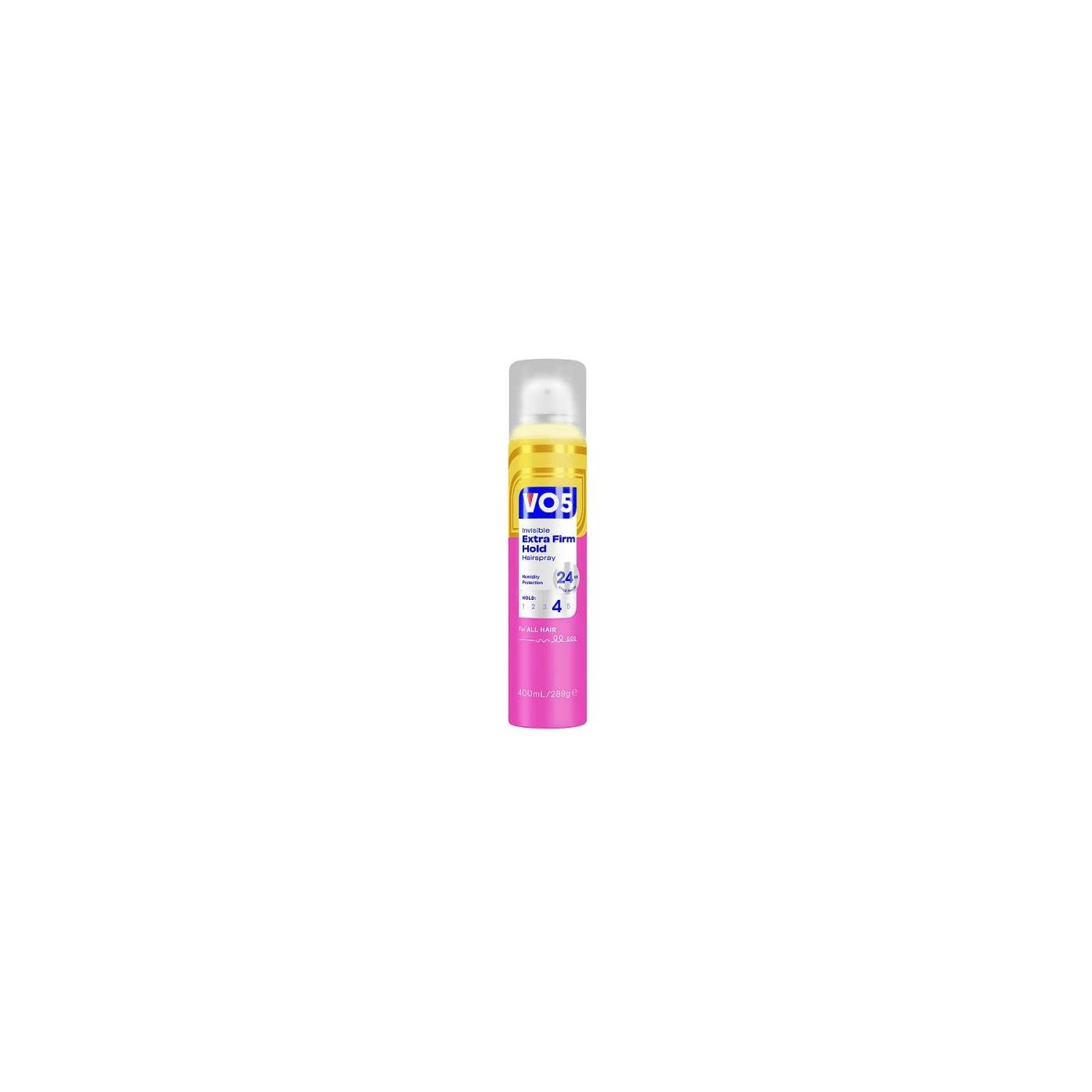 VO5 400ML H/SPRY XTRA FIRM HOLD (NEW PK)