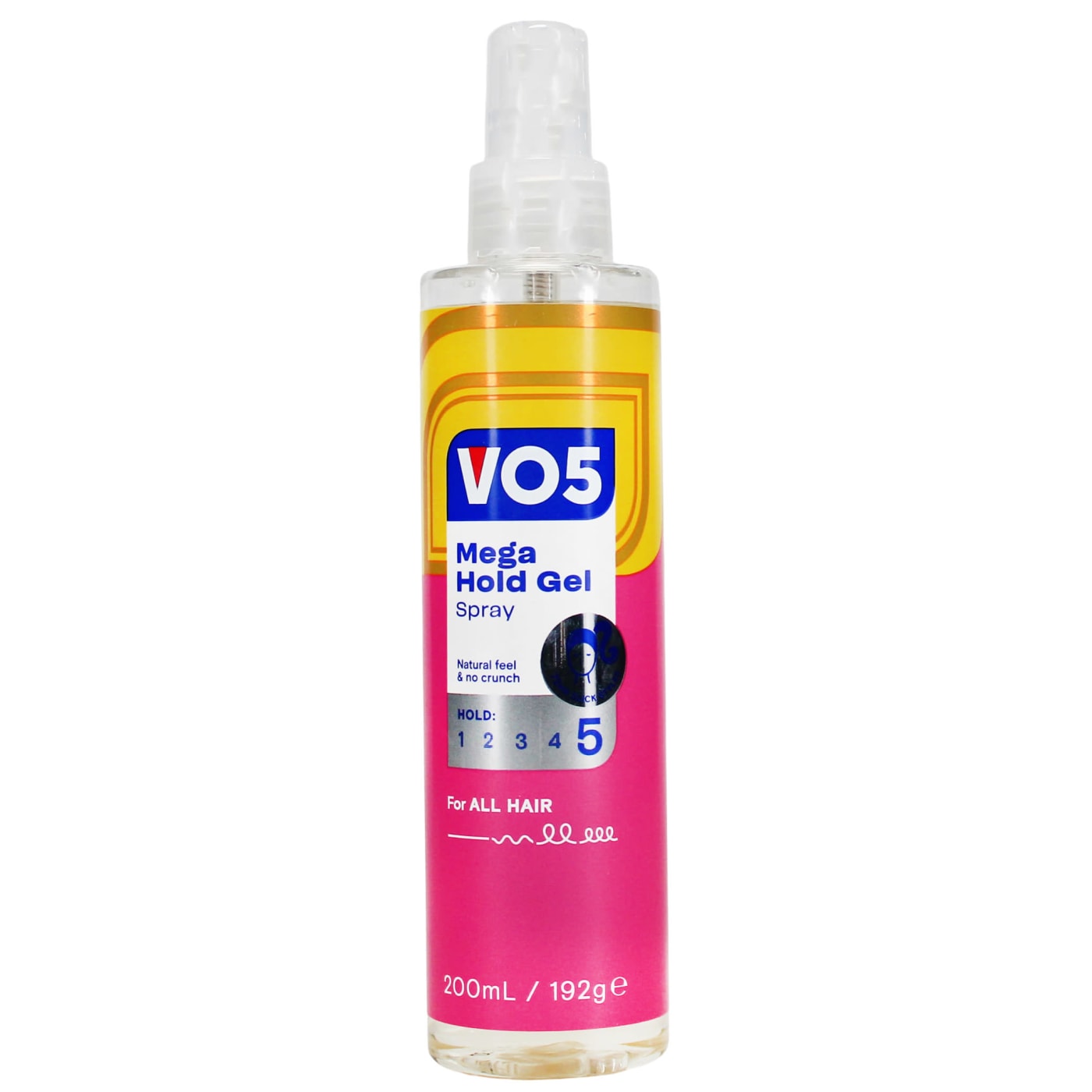 VO5 200ml Gel Spray Mega Hold