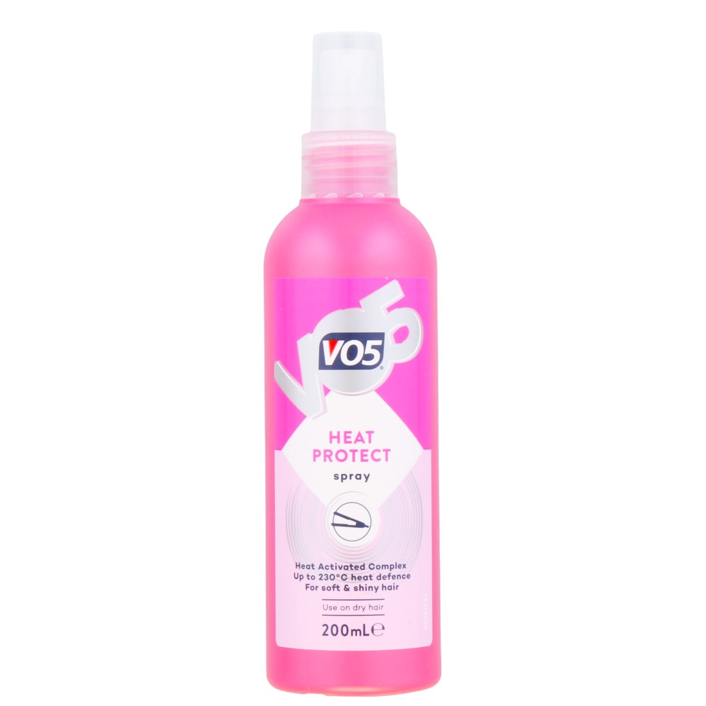VO5 200ML HAIR SPRAY HEAT PROTECT SPRAY