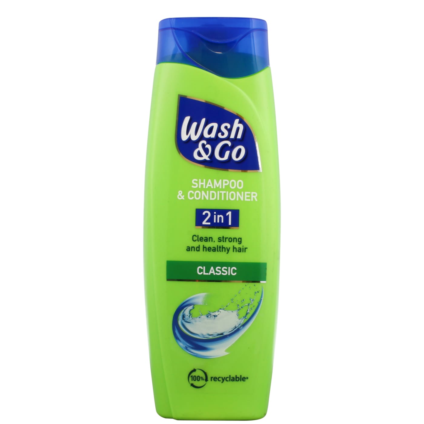 WASH&GO 400ML S/POO&COND 2IN1 CLASSIC