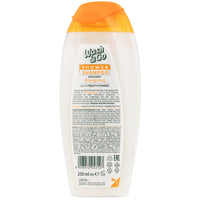 Wash & Go 250ml Shower & Shampoo Hair & Body Energizing With Fruit Vitamins