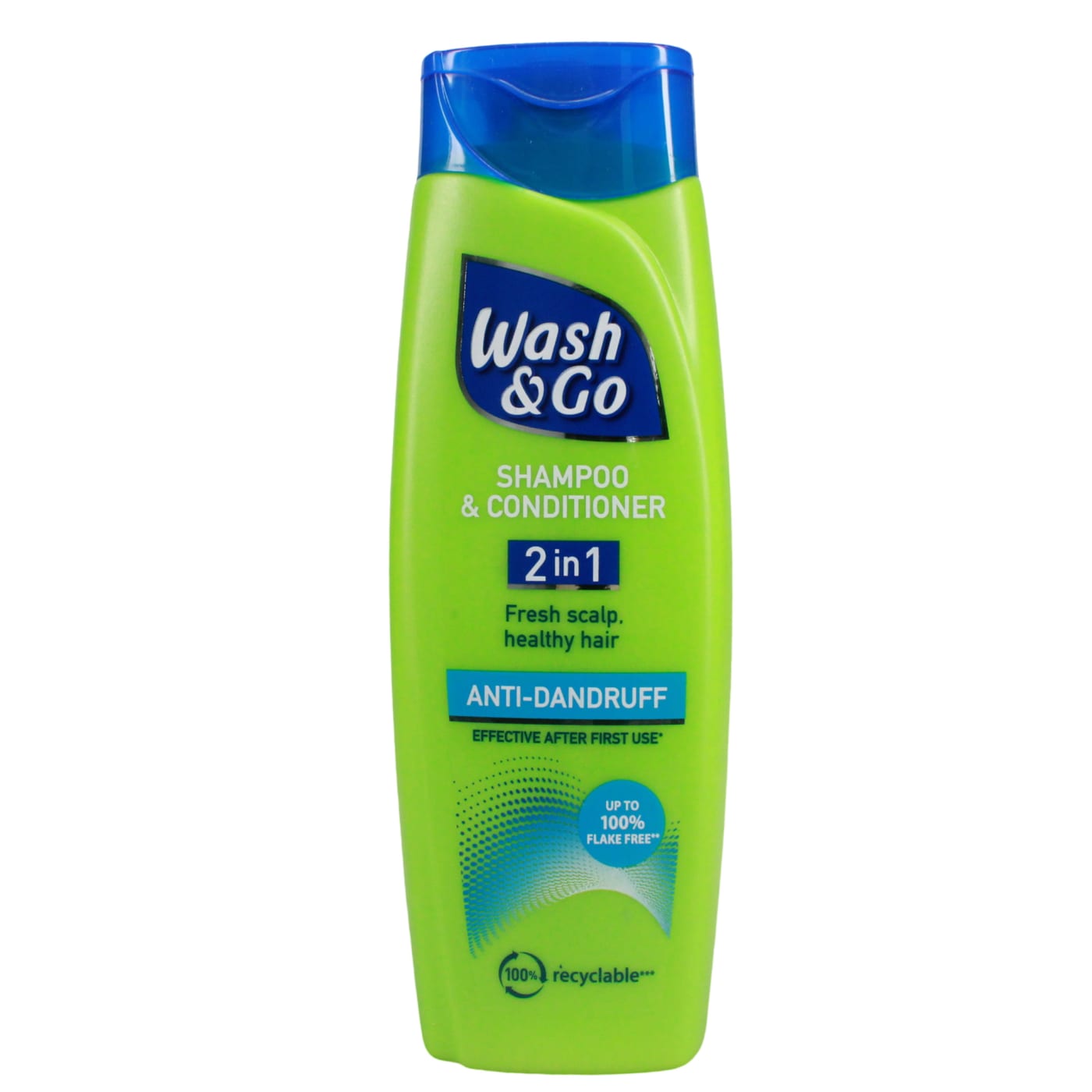 WASH&GO 2IN1 200ML S/POO&COND ANTI DAND