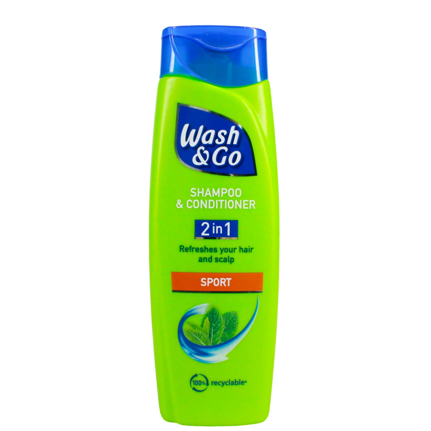 WASH&GO 2IN1 200ML S/POO&COND SPORT