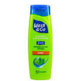 WASH&GO 2IN1 200ML S/POO&COND SPORT