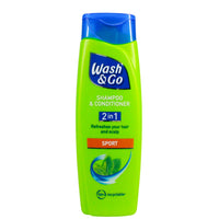 WASH&GO 2IN1 200ML S/POO&COND SPORT