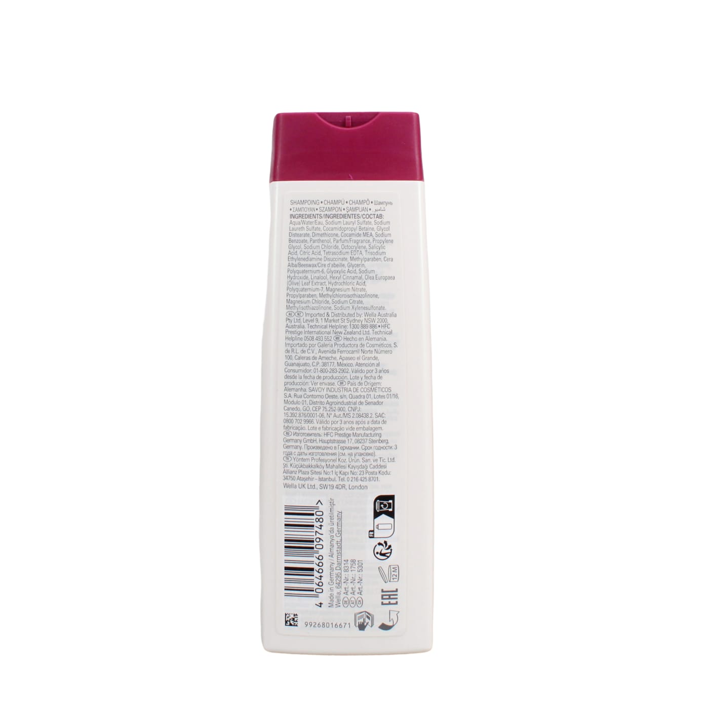 WELLA SP 250ML S/POO COLOR SAVE