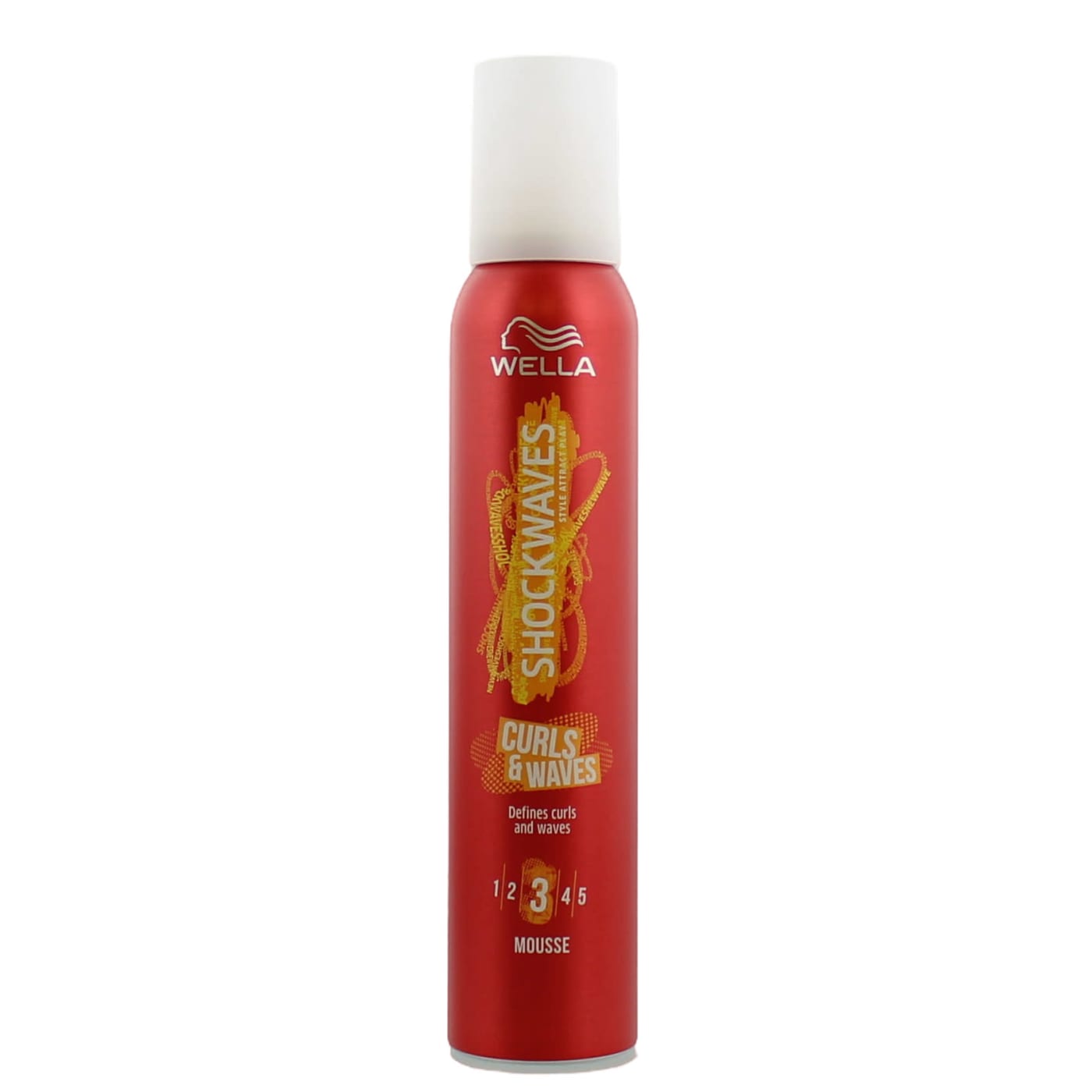 WELLA SHOCKWAVES 200ML MOUSSE