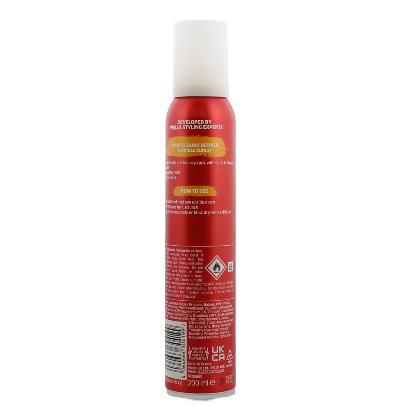 WELLA SHOCKWAVES 200ML MOUSSE