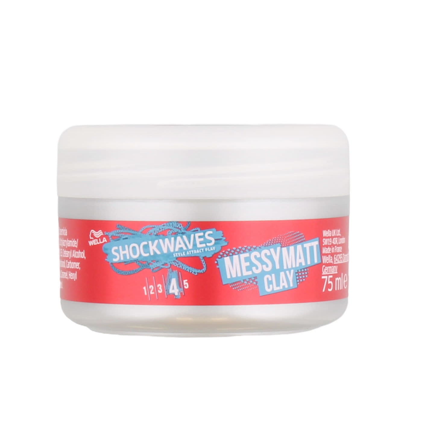 WELLA SHOCKWAVES 75ML MATT CLAY