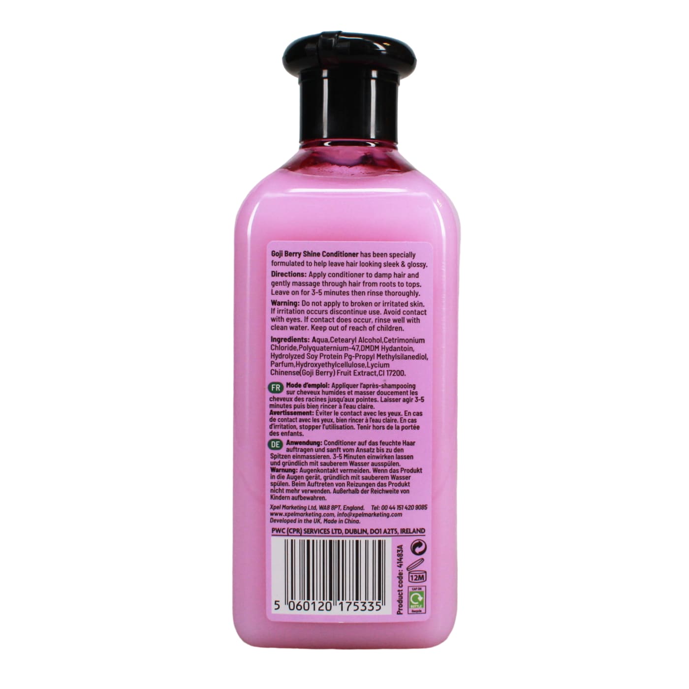 XHC 400ML COND SHINE GOJI BERRY 03/27