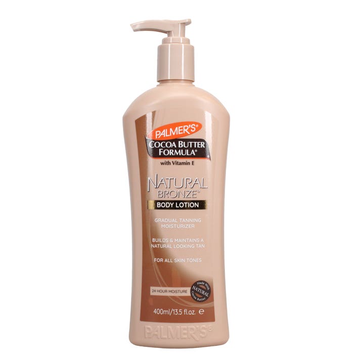 PALMER'S COCOA BUTTER FORMULA 400ML LOTION NATURAL BRONZE TANNING MOISTURIZER BODY & FACE