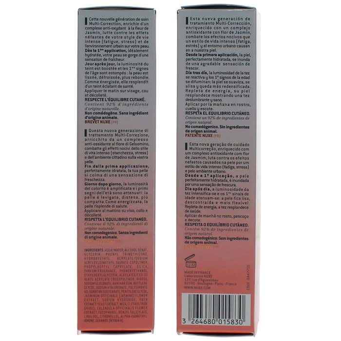 NUXE RODIGIEUSE BOOST 40ML GEL CREAM MULTI-CORRECTION NORMAL TO DRY SKIN