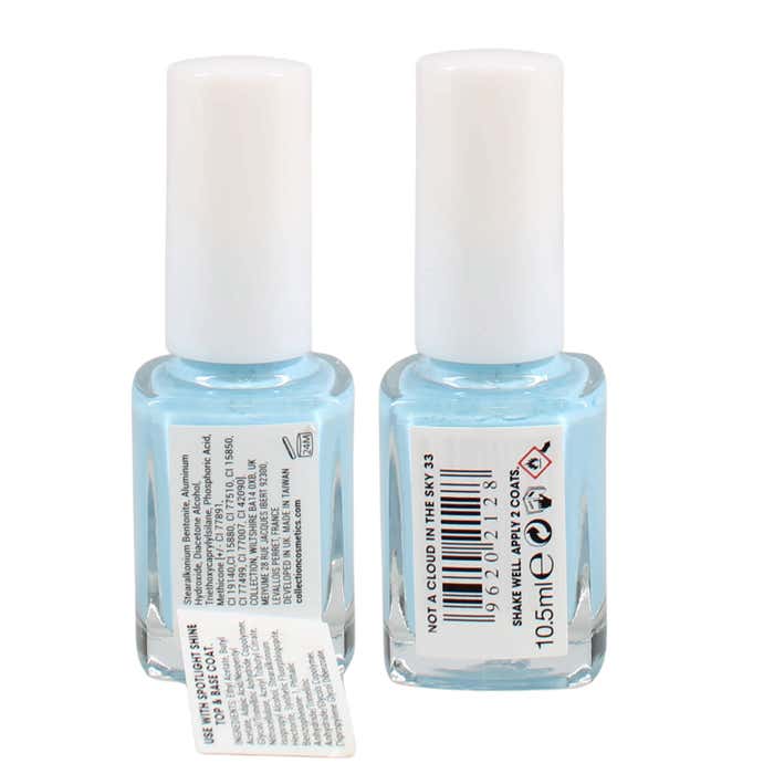 COLLECTION SPOTLIGHT SHINE 10.5ML NAIL POLISH NOT A CLOUD IN THE SKY