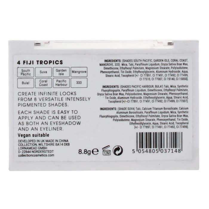 COLLECTION EYESHADOW PALETTE FIJI TROPICS