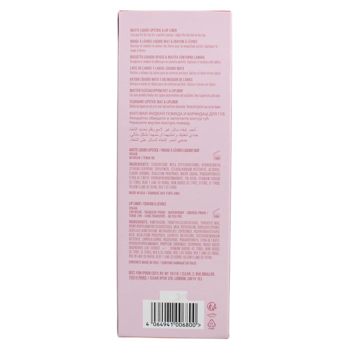 KYLIE COSMETICS MATTE LIP KIT SNOW WAY BAE