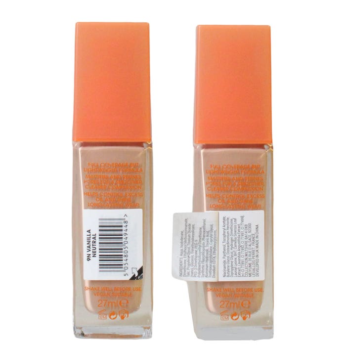 COLLECTION LASTING PERFECTION MATTE 27ML FOUNDATION 9N VANILLA NEUTRAL