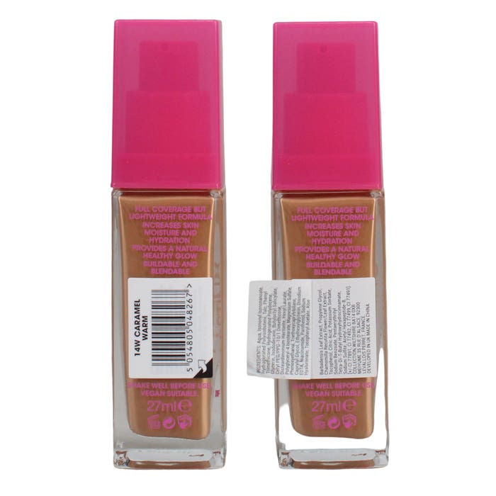 COLLECTION LASTING PERFECTION SATIN 27ML FOUNDATION 14W CARAMEL WARM