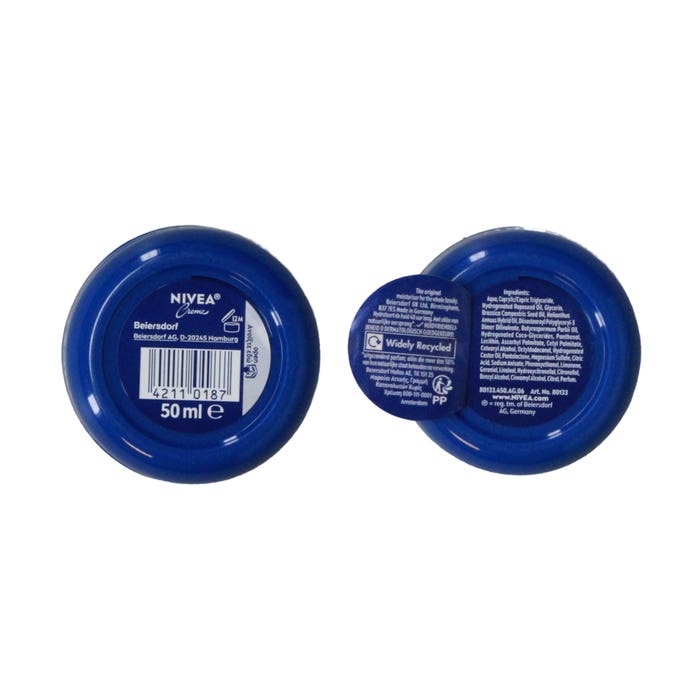 NIVEA 50ML CREAM PLASTIC JAR