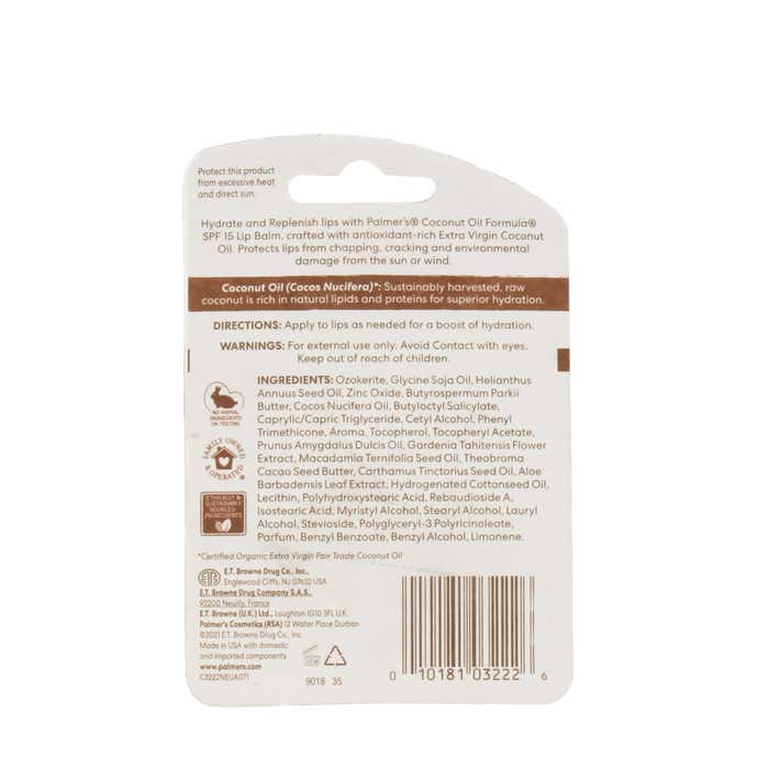 PALMER'S COCONUT OIL FORMULA 4G LIP BALM COCONUT HYDRATE