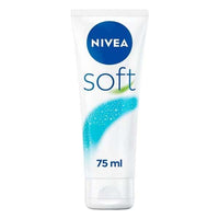 NIVEA 75ML SOFT MOISTURISING CREAM FOR FACE, BODY & HANDS WITH JOJOBA OIL & VITAMIN E CDU 6