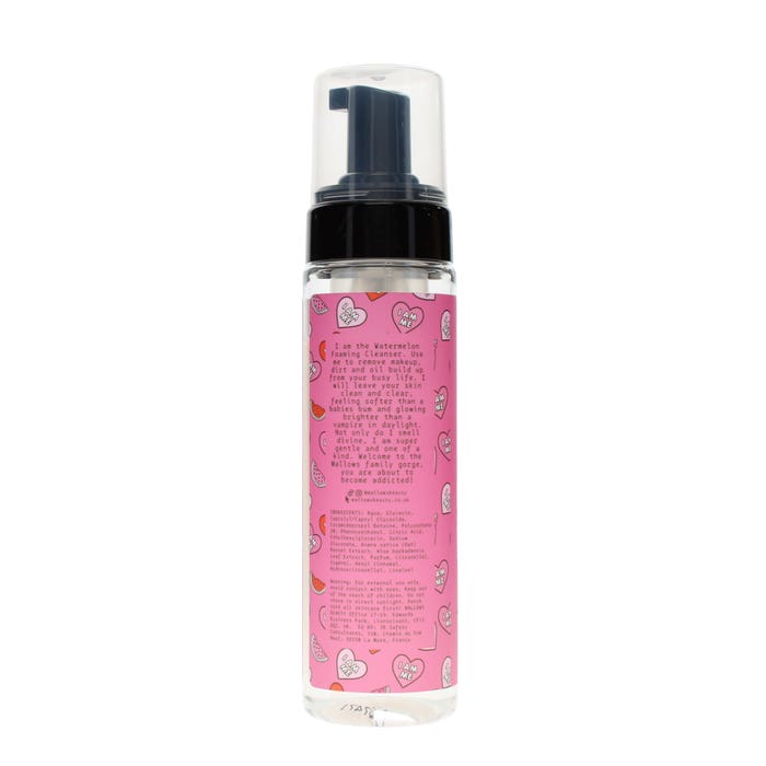 MALLOWS BEAUTY 200ML FOAM CLEANSER WATERMELON
