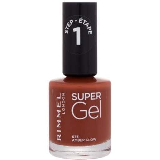 RIMMEL SUPER GEL NAIL POLISH AMBER GLOW