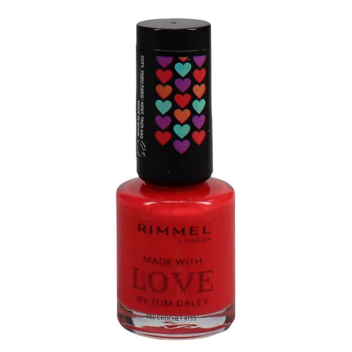 RIMMEL 8ML NAIL POLISH GLASTON-BERRY