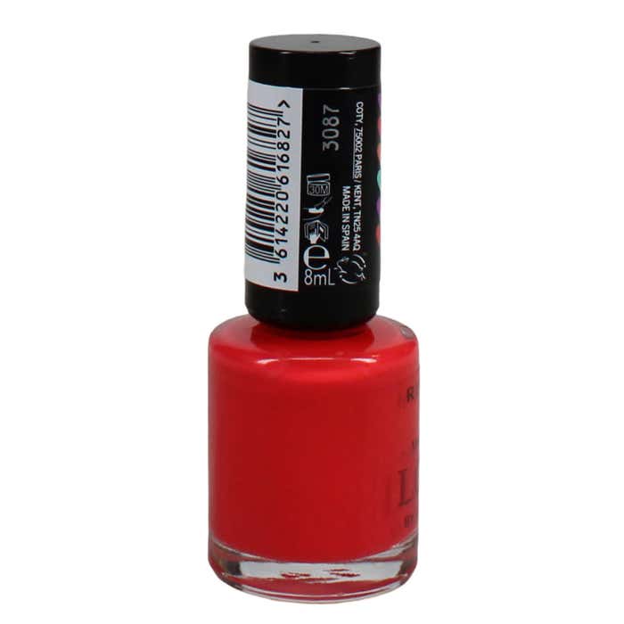 RIMMEL 8ML NAIL POLISH GLASTON-BERRY