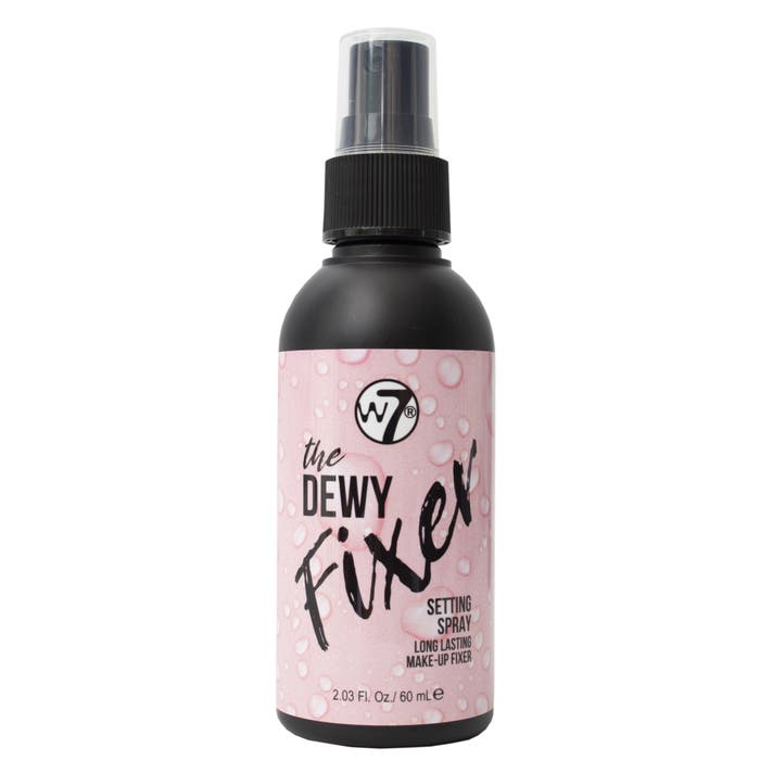 W7 60ML DEWY FIXER SPRAY LONG LASTING