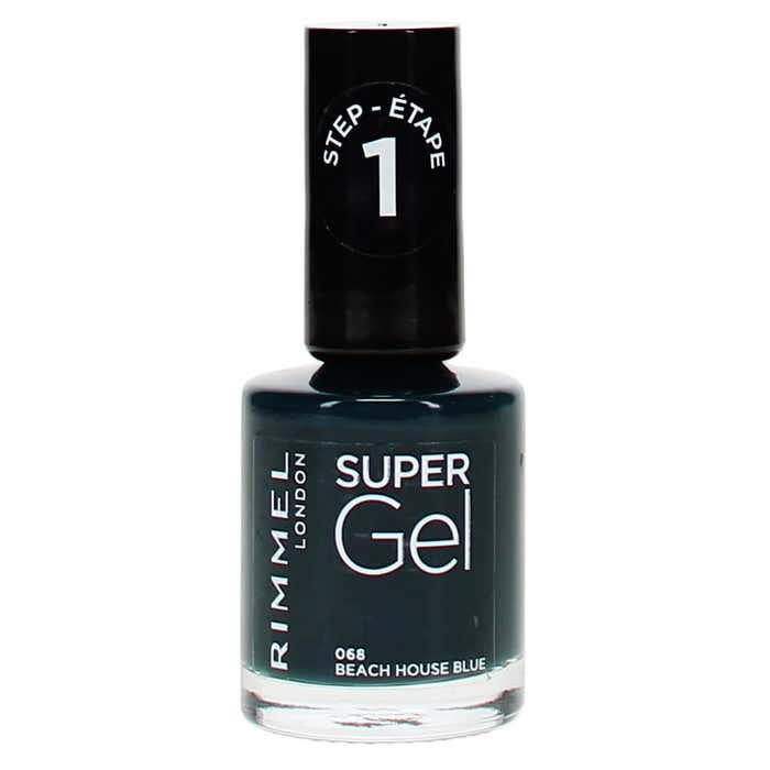 RIMMEL SUPER GEL NAIL POLISH BEACH HOUSE BLUE