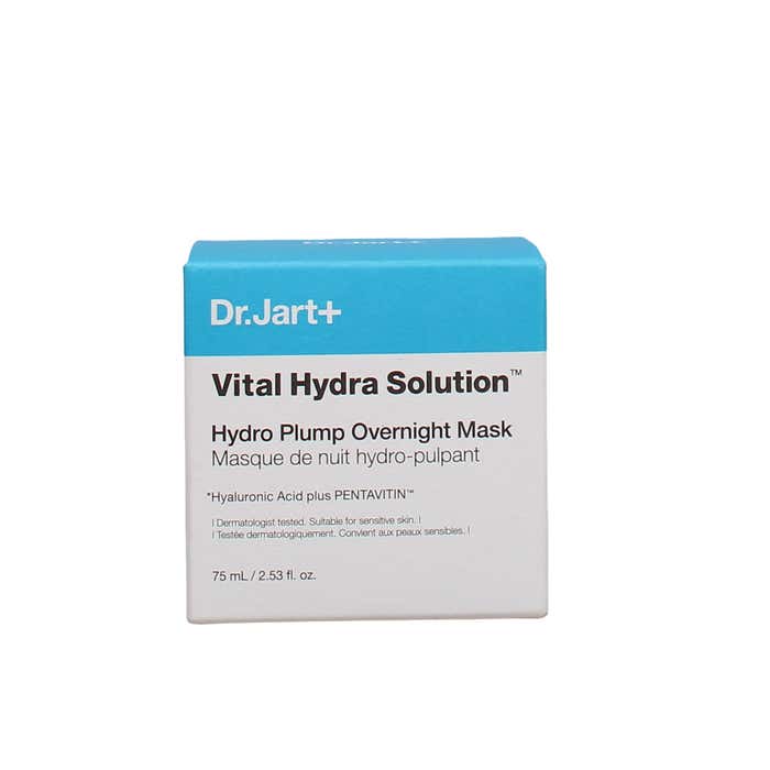 DR.JART+ VITAL HYDRA SOLUTION 75ML FACE MASK OVERNIGHT HYDRO PLUMP
