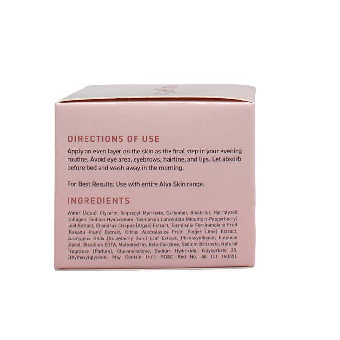 ALYA SKIN 100ML SLEEP MASK PINK MARINE COLLAGEN